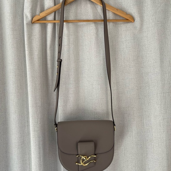 Alexis Bittar Twisted Gold Saddle Bag - Picture 2 of 8